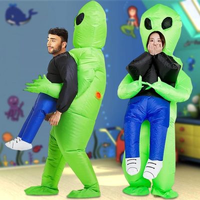 Felfújható földönkivüli lény rablása jelmez | UFOMAN